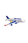 Pilli Işıklı Sesli Uçak Airbus Pilli Oyuncak sdgnh 1038993