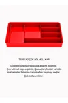 Tedavi Tepsi İçi Çok Bölmeli Kap 3'lü