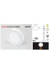 30 Watt Sıva Üstü Yuvarlak Panel Led Armatür Ct-5273 Beyaz Işık