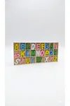 Ahşap Puzzle Alfabe Harfleri Öğrenme Eğitici Bul Tak- Yap Boz Oyuncak