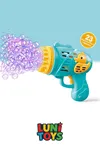 Köpük Atan Tabanca Oyuncağı Çok Delikli Pilli 23 Delikli Bubble Gun