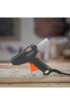 20 Watt Sıcak Silikon Tabancası Şeffaf Mum Yapıştırıcı Tabanca 10 Adet 15 cm Çubuk Silikon Hediye