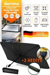 Şemsiye Tip Araç Güneşliği Ön Cam İçin Katlanabilir UV Korumalı Oto Güneşlik