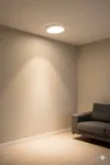 Novo 6 Watt LED Spota Uyumlu 7WATT IŞIK LED Spot Beyaz Kasa Günışığı ( 3000K ) (Delik Çapı 8 Cm)