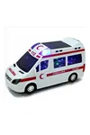 3d Işıklı Ve Sesli Oyuncak Ambulans Arabası