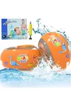 Open Baby Şişme Yüzme Kollukları | 1-6 Yaş Bebek & Çocuk Için, 3 Katmanlı Güvenli Tasarım