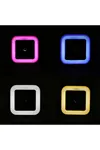 Modern Sensörlü Mini Led Gece Lambası Led Spot Pembe