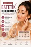 Estetik Burun Bandı Kırışıklık Önleyici Yapışkan Bant Cilt Göz Altı Yama Yüz Germe Mikro Gözenek
