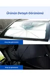 Araba Güneş Gölge Koruyucu Yenilenmiş Yansıtma Teknoloji Şemsiye Oto Ön Cam Güneşlik Araç Şemsiyesi
