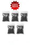 Siyah Gri Renk 20x13 Cm. Boncuk Atan Tabanca Ve 5 Paket 300 Adet Boncuk Hediyeli