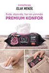 Premium Aromaterapi Islak Mendil pH Dengeli Extra Yumuşak Alkolsüz 100x6 – 600 Yaprak