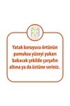 Yatak Koruyucu Örtü 90x180 Cm 30 Adet