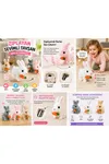 Sesli Hareketli Tavşan Oyuncak – Zıplayan Peluş Tavşan (Havuçlu)