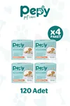 60x90 Hijyenik Tuvalet Eğitim Pedi 30'lu 4 Paket 120 Adet