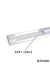 8 Adet 40w Floresan Yatay Led Bant Armatür Tavan Aydınlatma 120 Cm Led Armatür